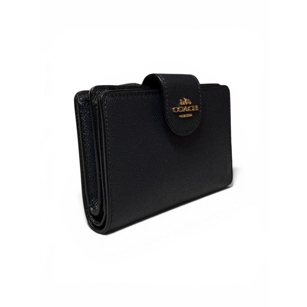 NWT Medium Corner Zip Wallet 6390 Navy - Picture 4 of 11